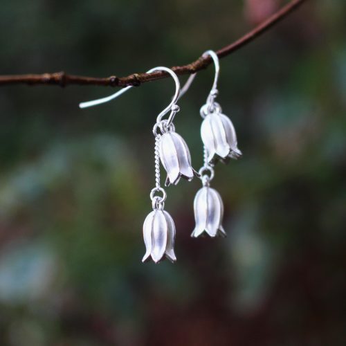 bluebell-silver-flower-double-drop-earring-ath1037