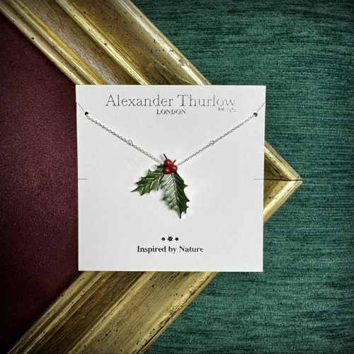 christmas-holly-necklace-silver-plated-alexander-thurlow-ath998-gift-card