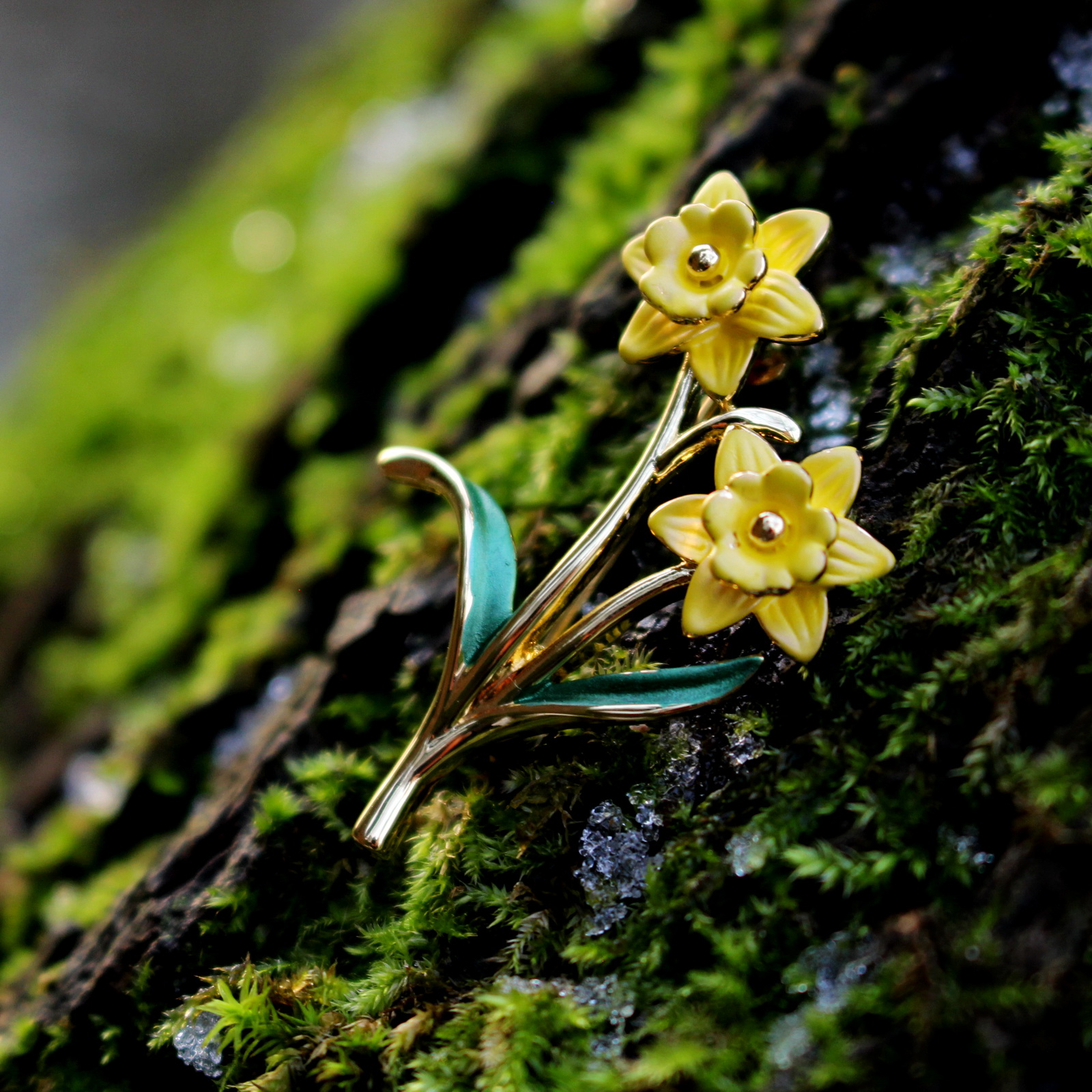 daffodil-yellow-gold-plated-flower-brooch-ath1040
