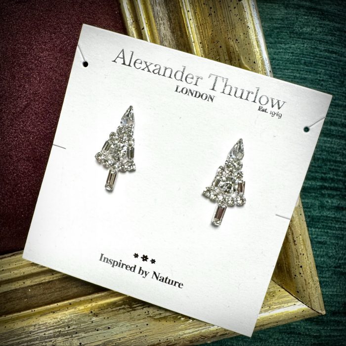diamonte-christmas-tree-stud-earrings-on-card-ATH957-alexander-thurlow