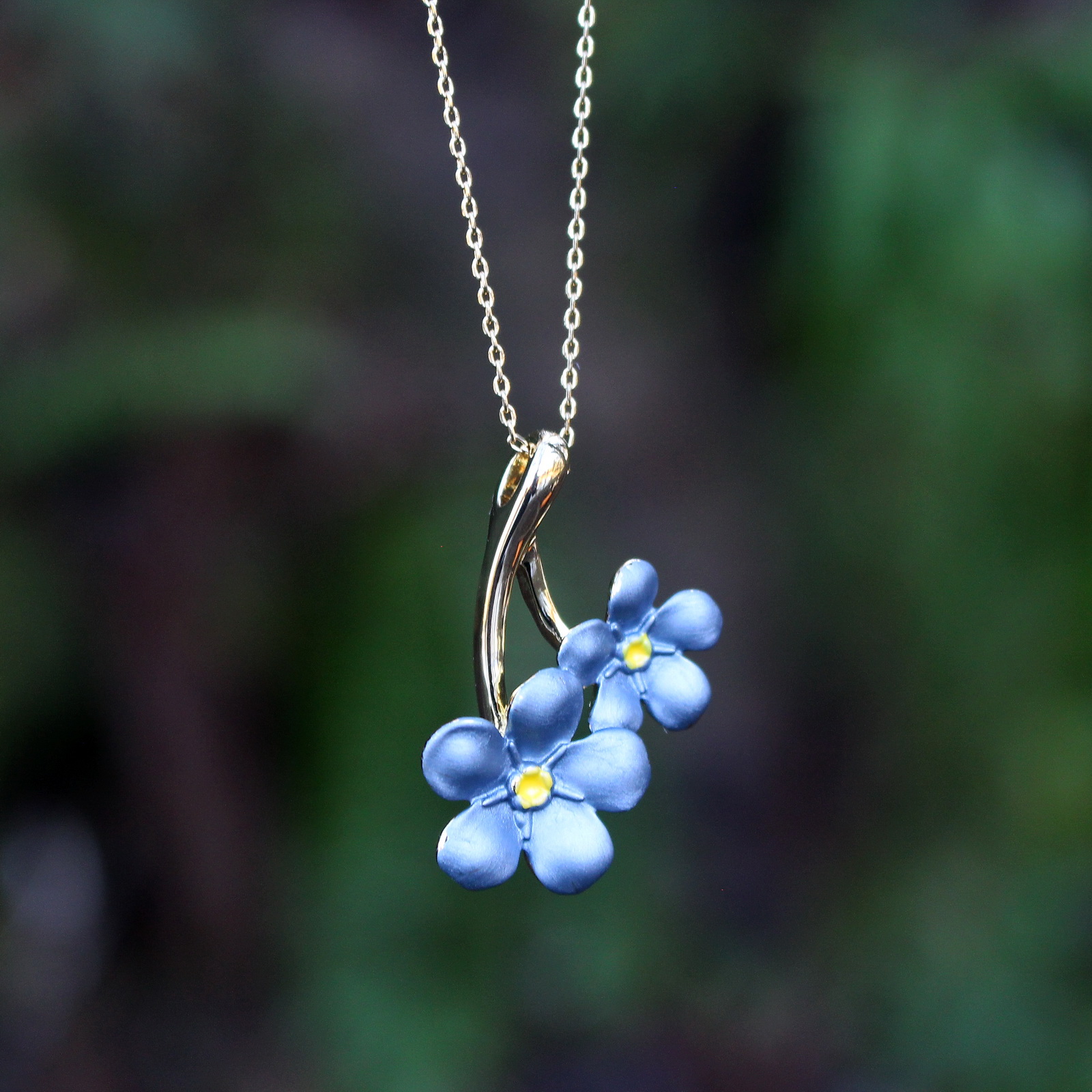 forget-me-not-blue-flower-gold-plated-necklace-ath-104