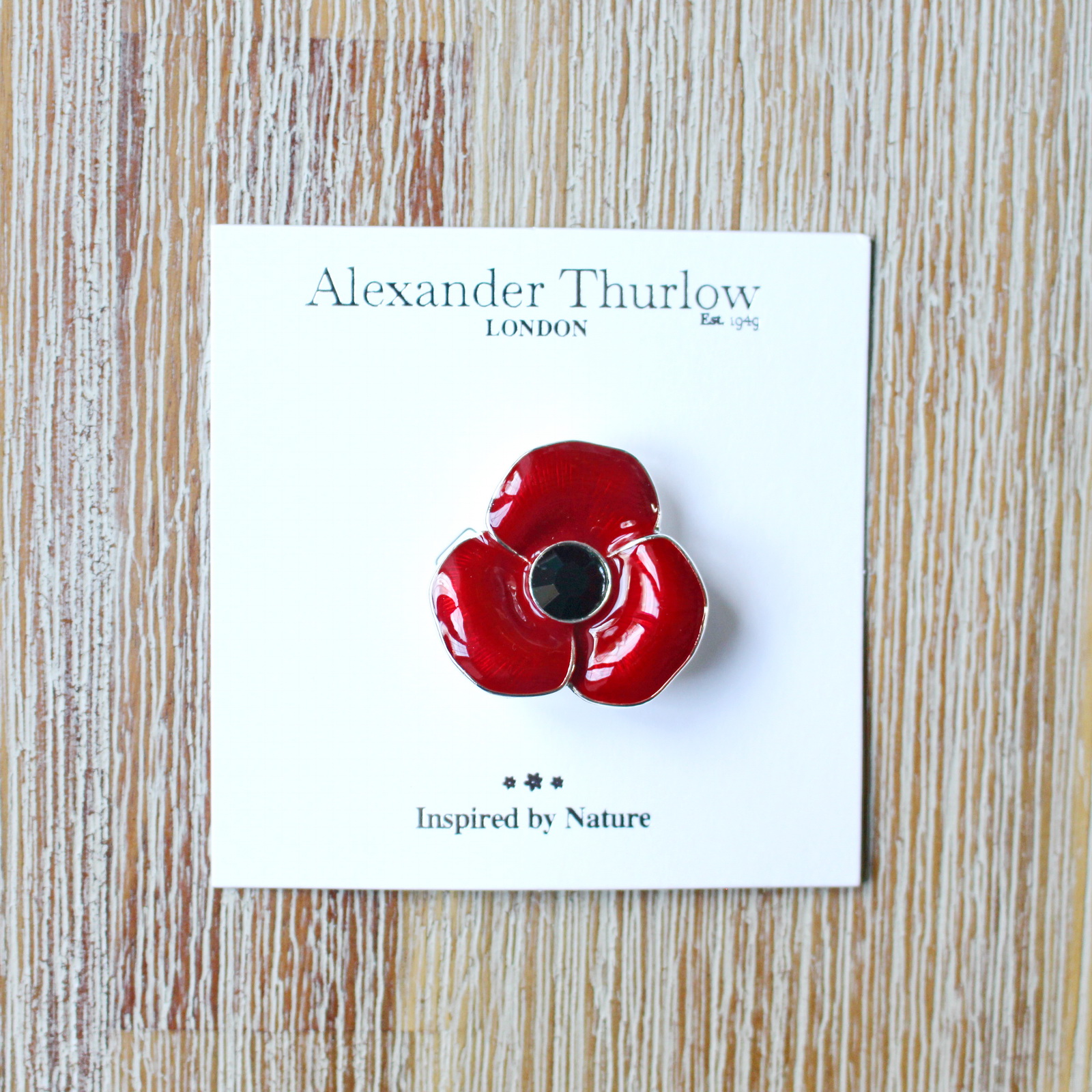 large-poppy-brooch-silver-plated-alexander-thurlow-ath1013-on-card